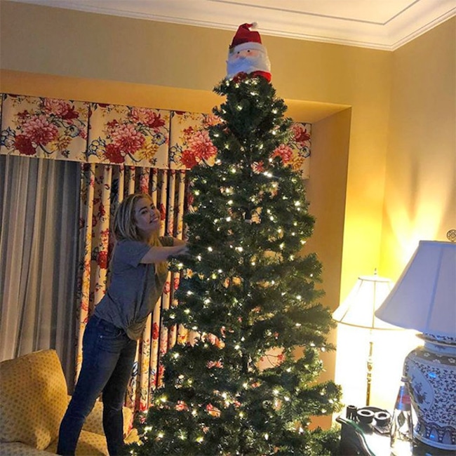 Denise Richards, Christmas 2018